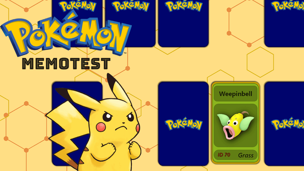 pokemon memotest